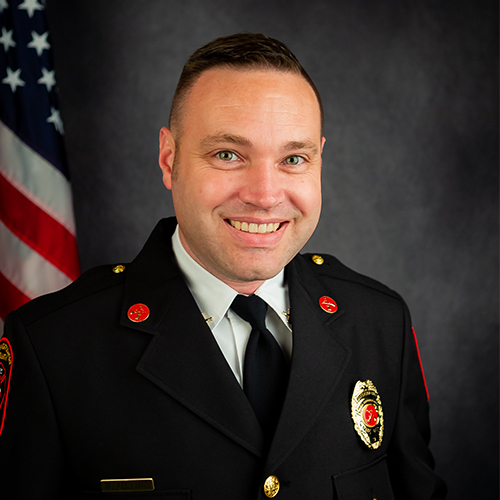 Photo of Battalion Chief Emergency Preparedness Matthew Adelman