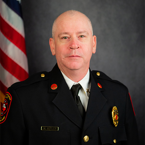 Photo of B-Shift Battalion Chief District 1 Mike Butler