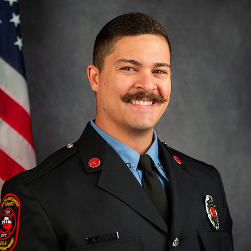 Photo of military veteran Austin Etzel