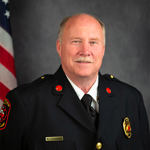 Photo of A-Shift Battalion Chief District 1 Michael Johnson